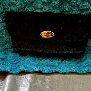 Vintage Black Clutch Bag